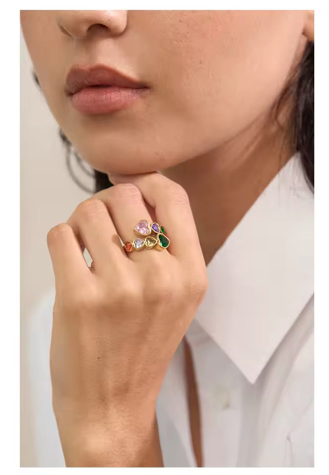 LOVE & DIAMONDS RING