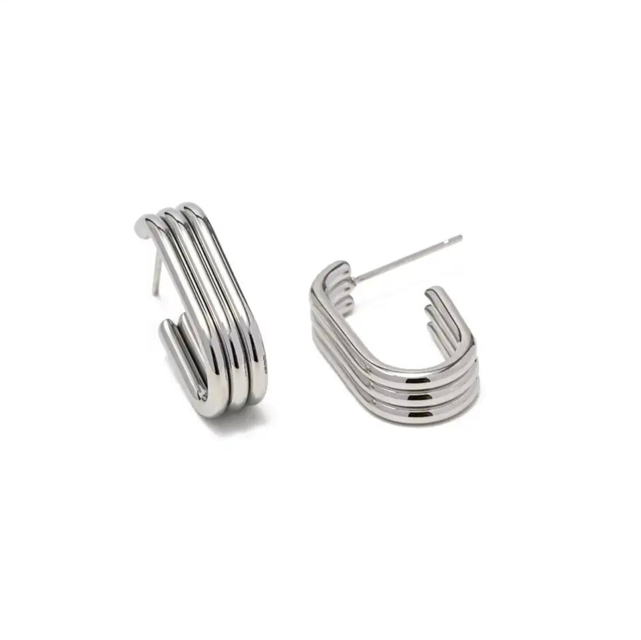 MY MONEY DON'T JIGGLE,IT FLOWS EARRINGS