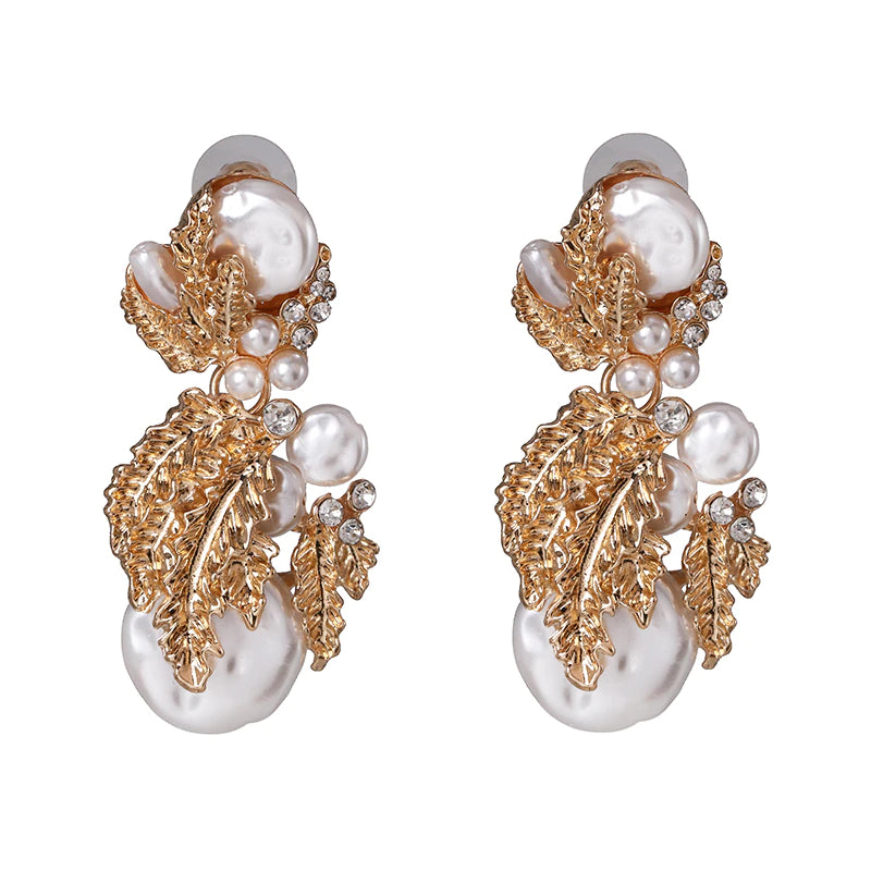 BLING BOUQUET STATEMENT EARRINGS