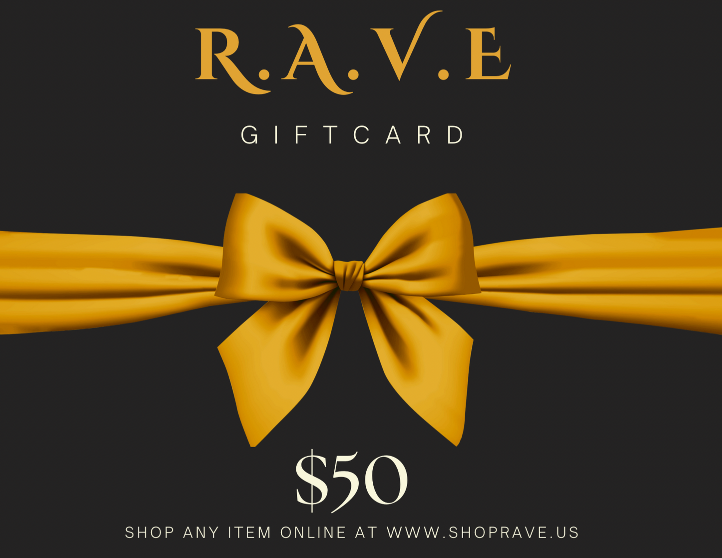 THE GIFT OF CHOICE (R.A.V.E GIFTCARD)