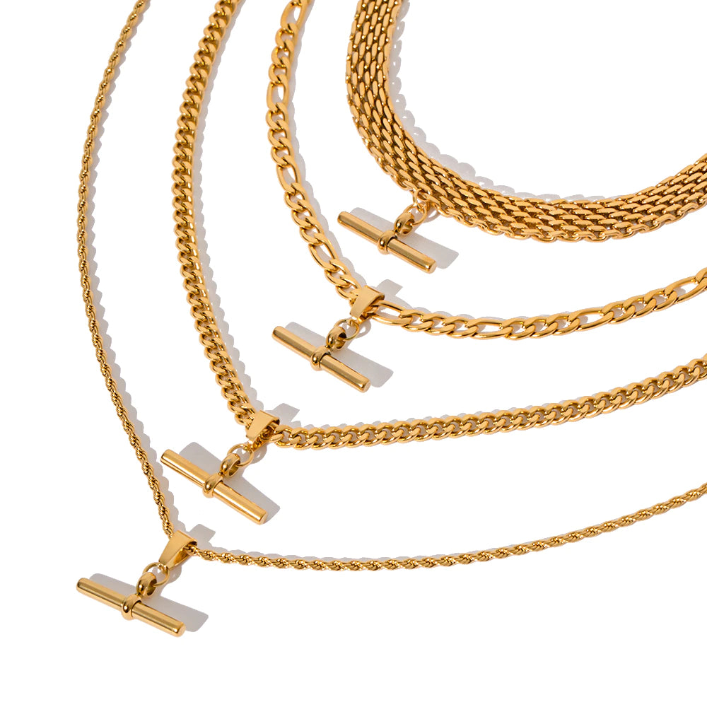 FIGARO ANCHOR NECKLACE