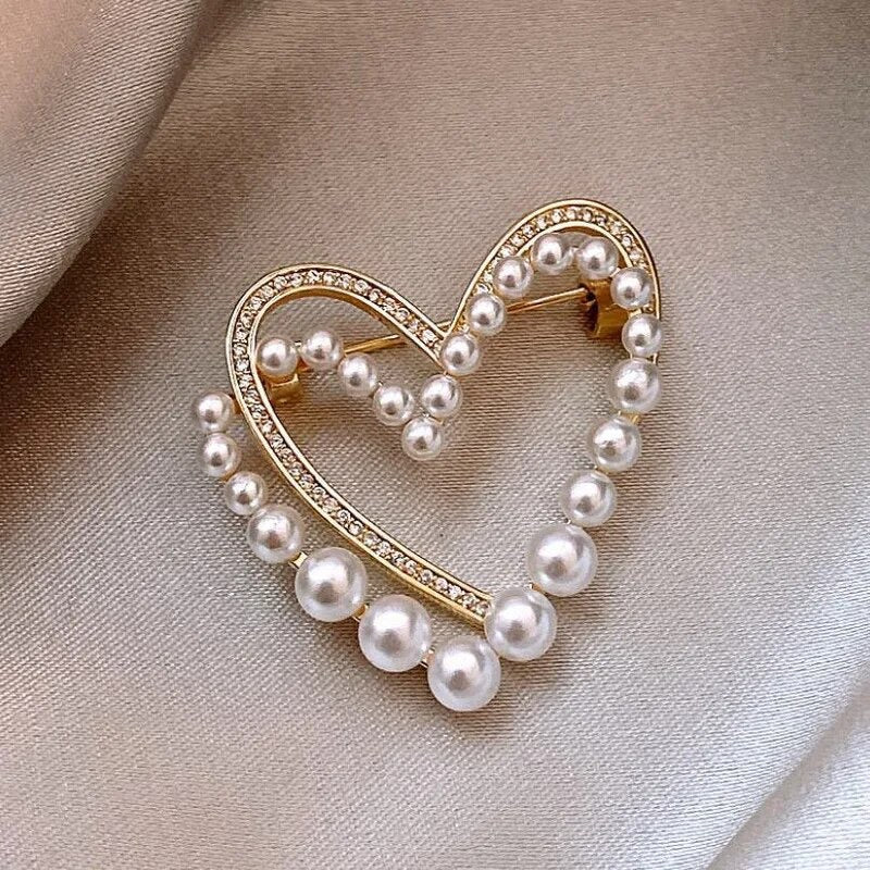 BOUGIE HEART BROOCH