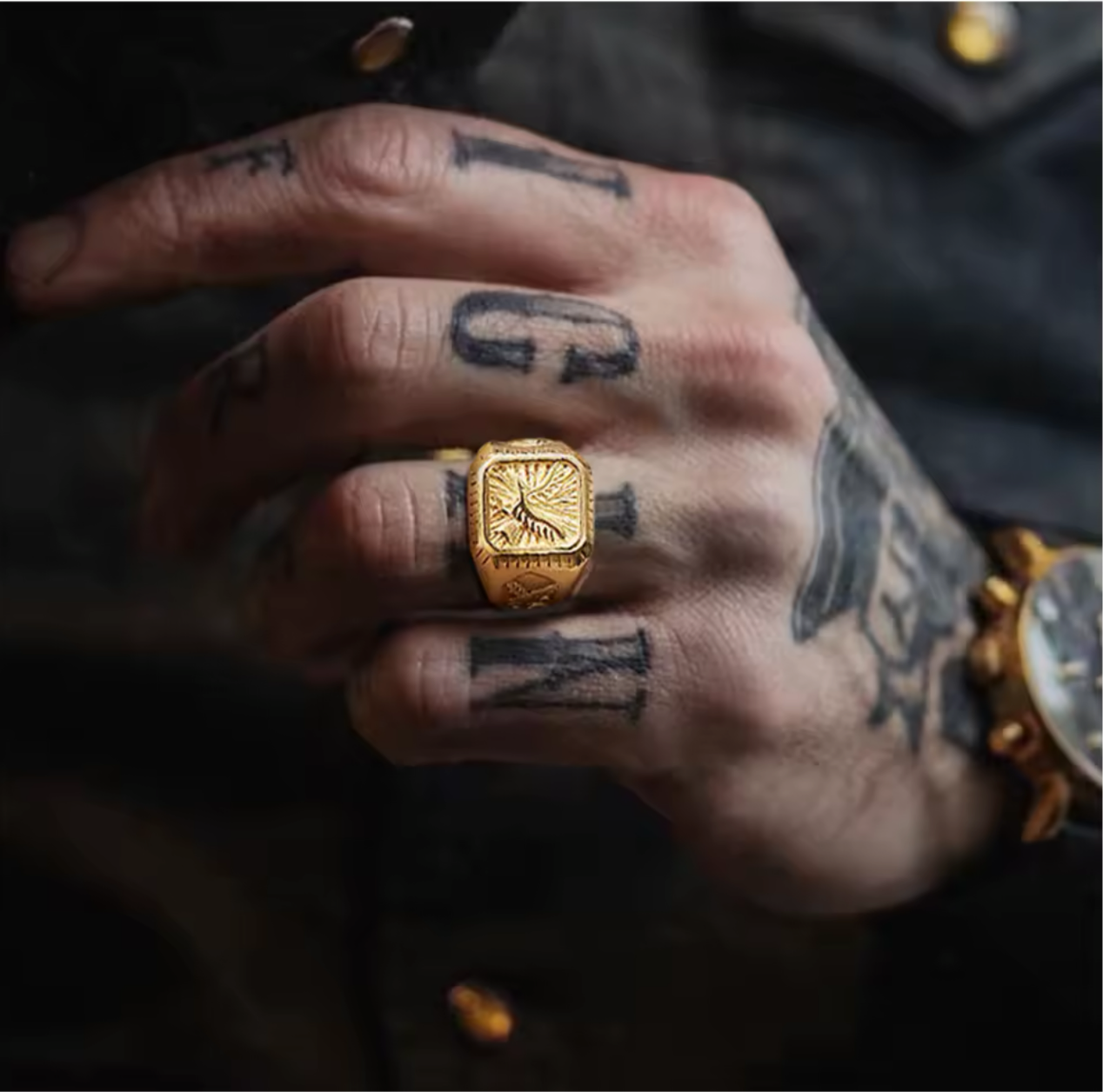 GOLD STANDARD RING