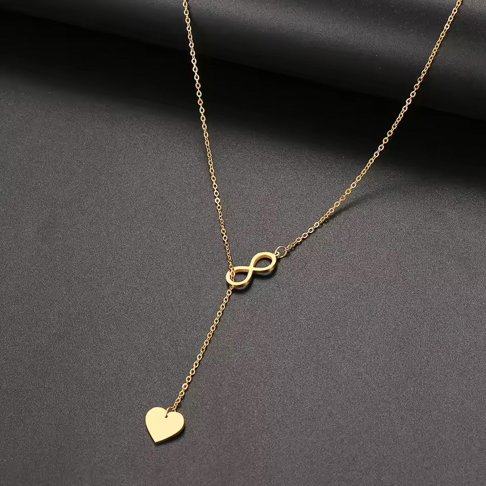 RICH TILL INFINITY NECKLACE