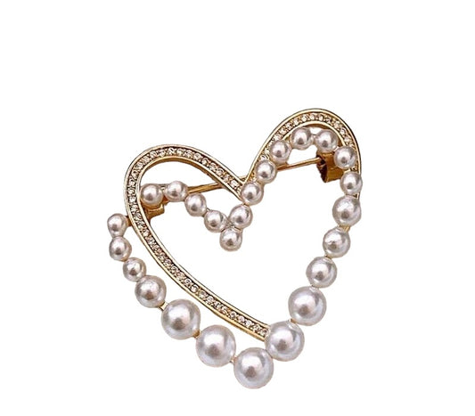 BOUGIE HEART BROOCH