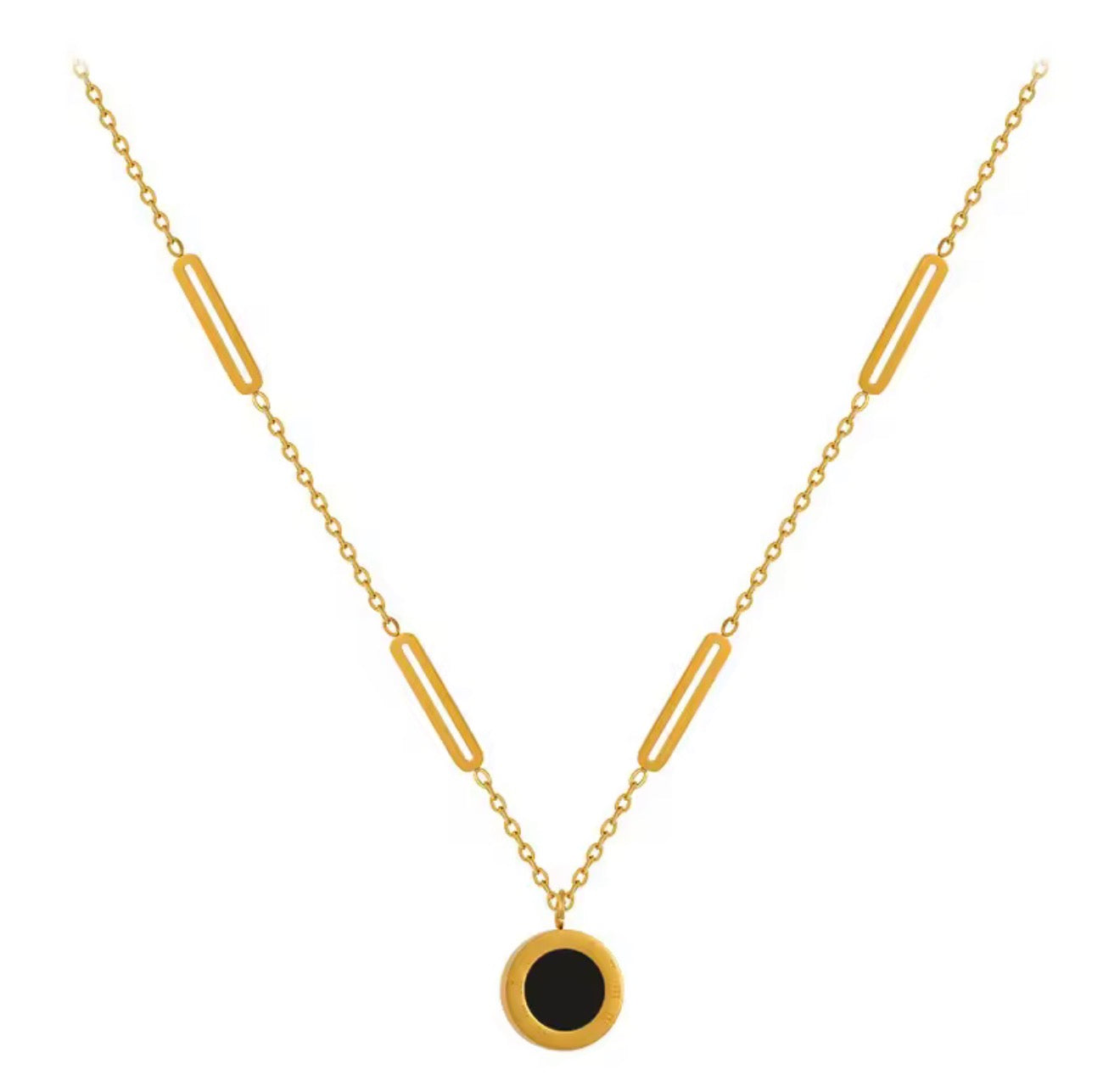 MY TIME IS MONEY NECKLACE