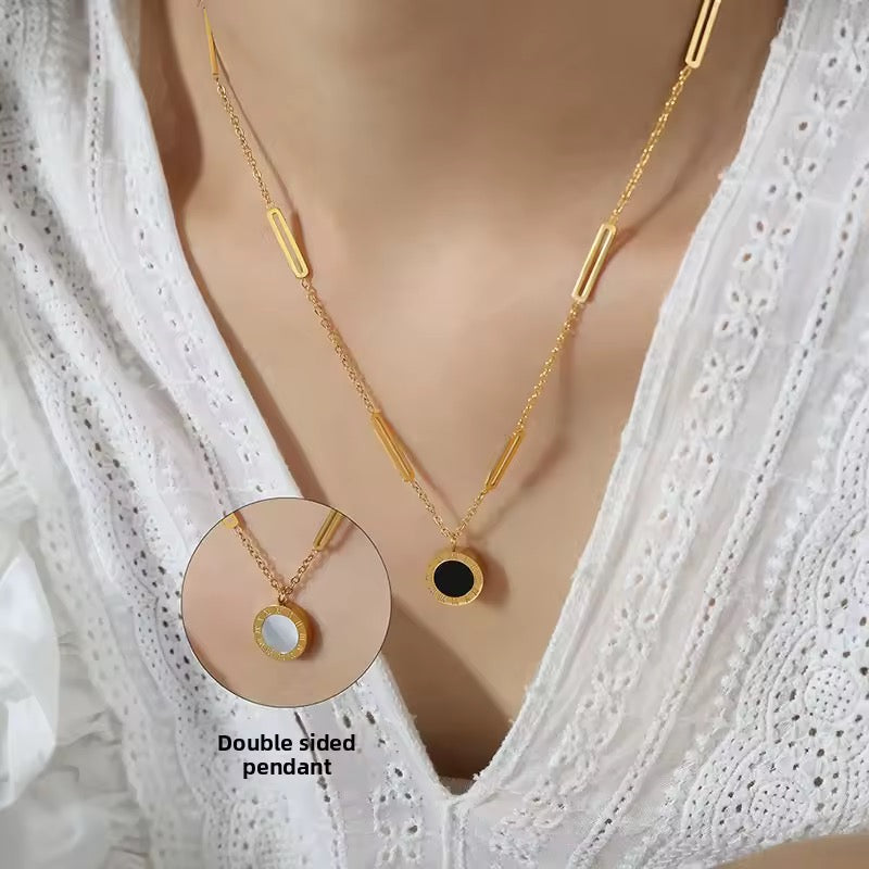 MY TIME IS MONEY NECKLACE