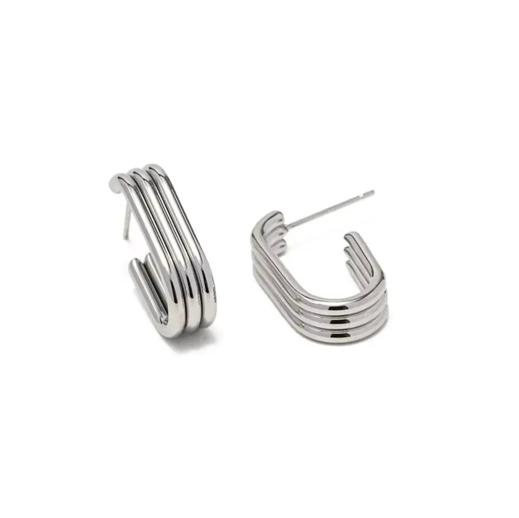 MY MONEY DON'T JIGGLE,IT FLOWS EARRINGS