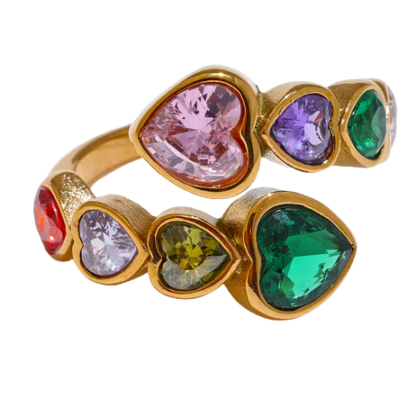 PERFECT HEARTS RING