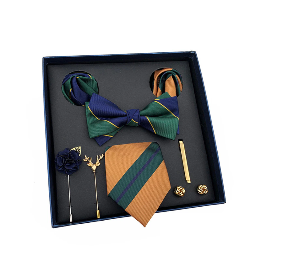 THE PERFECT GENTLEMAN DUO TIE SET