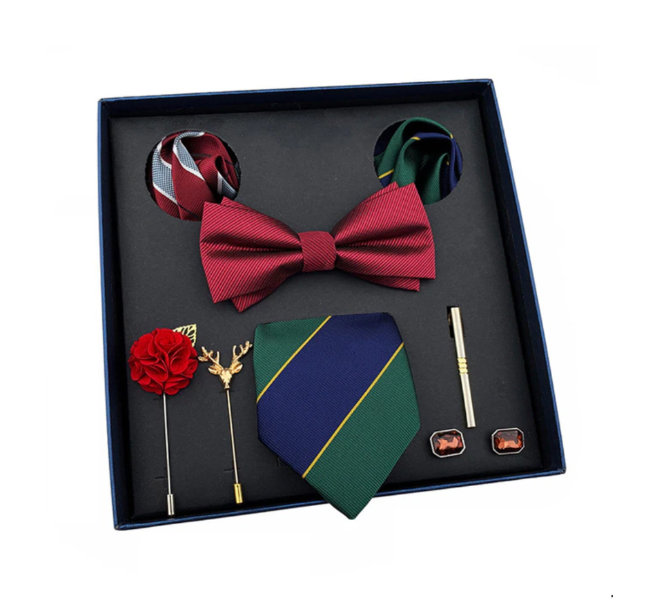 THE PERFECT GENTLEMAN DUO TIE SET